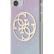 Чехол-накладка для iPhone 12 mini (5.4) Guess PC/TPU 4G Circle Logo Glitter Hard, Gradient Pink/Blue (GUHCP12SPCUGLBPG)