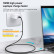 Игровой Type-C кабель с угловым USB-C разъемом 5-20A 100W 10Gbps, 2 метра
