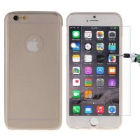 Чехол футляр Full Body для iPhone 6/6S с полной защитой со всех сторон со стеклом на экран в комплекте (белый)