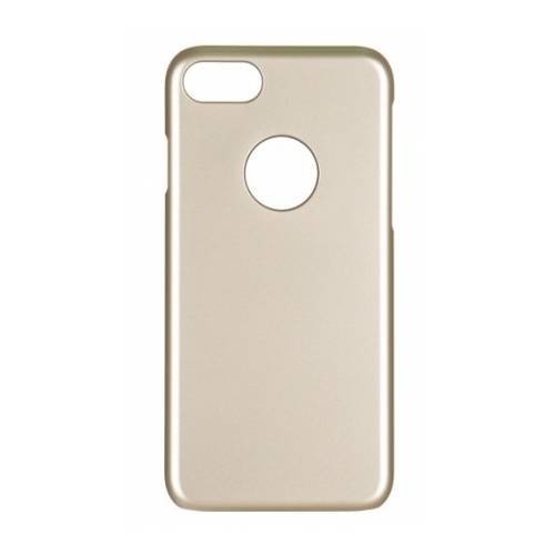 Прорезиненный чехол накладка iCover для iPhone 7 Plus / 7+ / 8 Plus / 8+ Rubber Gold/Hole, IP7P-RF-GD
