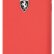 Силиконовый чехол Ferrari для iPhone X/XS Silicone rubber Silver logo Hard, Red (FEOSIHCPXRE)