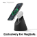 Док-станция Elago стенд MagSafe Stand MS1 для iPhone, Black (EMSST1-BK)