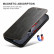 Кожаный чехол книжка Suteni для iPhone 16 с Magsafe с разъемами для карточек (Black)