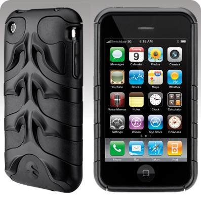 Чехол накладка SwitchEasy Capsule Rebel M для iPhone 3G/3GS (черный)