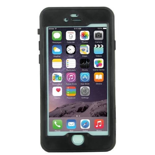 Водонепроницаемый ударопрочный чехол для iPhone 7 / 8 / 6S с ремешком на руку (Black)