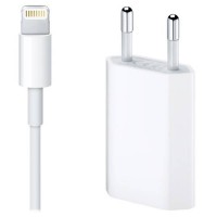 Сетевой адаптер питания с USB кабелем 8 pin для смартфонов и планшетов