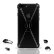 Металлический чехол OATSBASF для iPhone 8 Plus / 7 Plus Type-X с кольцом держателем (Black)