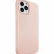 Чехол-накладка Uniq для iPhone 12/12 Pro (6.1) LINO Anti-Microbial Pink (IP6.1HYB(2020)-LINOHPNK)