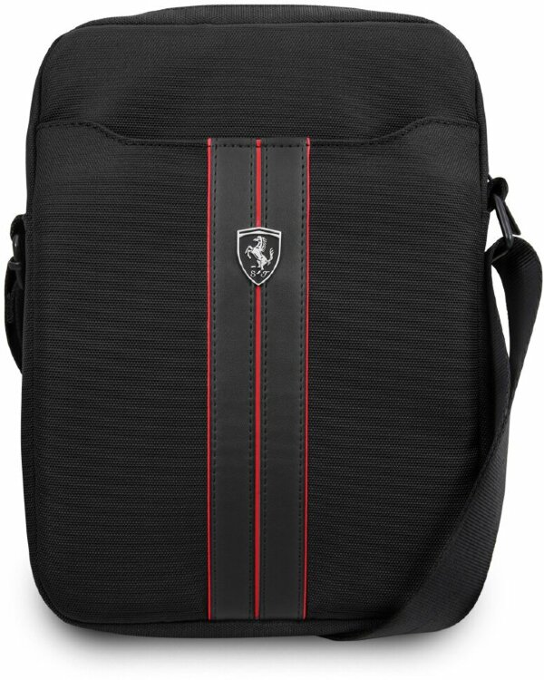 Сумка для планшетов 10" Ferrari Urban Bag Nylon/PU Carbon, Black (FEURSH10BK)