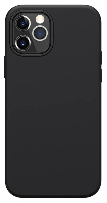 Чехол-накладка для iPhone 12 Pro Max (6.7) Nillkin Flex Pure Pro Magnetic case Black (6902048211124)