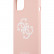 Чехол для iPhone 13 mini Guess Liquid silicone 4G Big logo Hard Pink (GUHCP13SLS4GWPI)