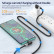 Игровой кабель USB-C - Type-С 100W с угловыми разъемами, 100 см. (Black)