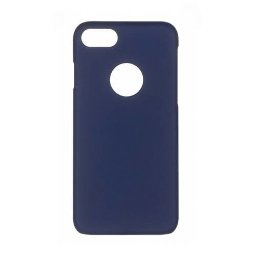 Прорезиненный чехол накладка iCover для iPhone 7 Plus / 7+ / 8 Plus / 8+ Rubber Navy/Hole, IP7P-RF-NV