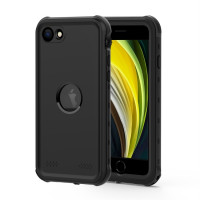 Водозащитный чехол RedPepper для iPhone SE 2020, 2022 / 7 / 8 противоударный PC + TPU с подставкой