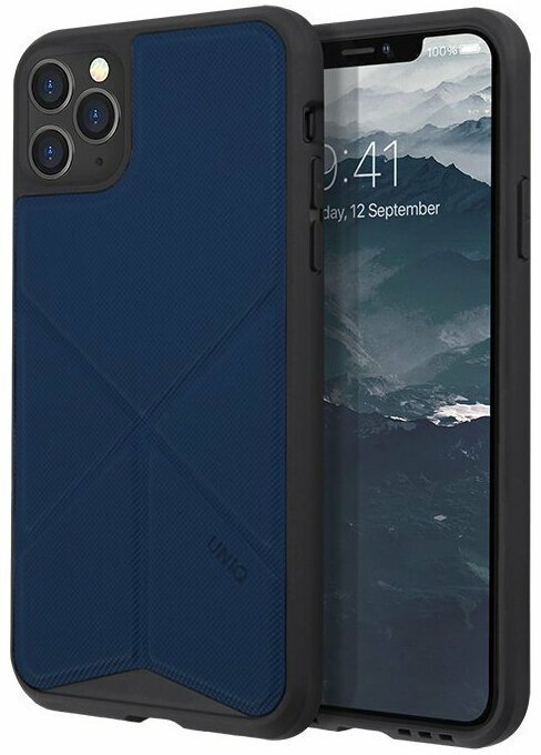 Чехол-накладка для iPhone 11 Pro Max Uniq Transforma Blue (IP6.5HYB(2019)-TRSFBLU)