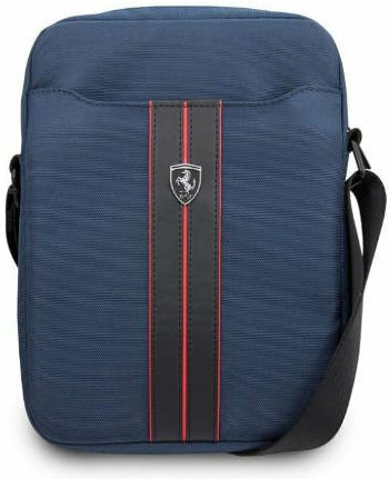 Сумка для планшетов 10" Ferrari Urban Bag Nylon/PU Carbon, Navy blue (FEURSH10NA)