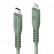 Кабель EnergEA FLOW USB-C to Lightning MFI C94 PD60W 3A Green 1.5 метра (CBL-FLCL-GRN150M)