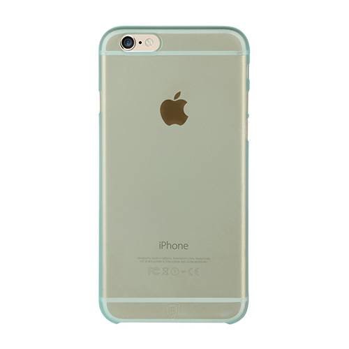 Прозрачный матовый тонкий чехол для iPhone 6 / 6S Baseus Slim-Pro Case (Blue)