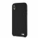 Силиконовый чехол-накладка для iPhone XR BMW M-Collection Liquid Silicone Hard TPU Black (BMHCI61MSILBK)