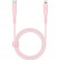 Кабель EnergEA FLOW USB-C to Lightning MFI C94 PD60W 3A Pink 1.5 метра (CBL-FLCL-PNK150M)