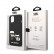 Чехол для iPhone 14 Lagerfeld Liquid silicone Karl & Choupette Hard Black (KLHCP14SSSKCK)