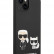 Чехол для iPhone 14 Lagerfeld Liquid silicone Karl & Choupette Hard Black (KLHCP14SSSKCK)