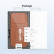 Кожаный чехол книжка Nillkin QIN Pro для iPhone 15 Pro, Red