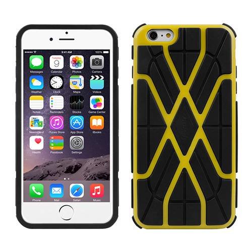 Противоударный чехол Spider для iPhone 6 Plus / 6+ (желтый)
