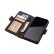 BookBook для iPhone XS / X кожаный ретро чехол книжка с разъемами для карточек (Coffee)