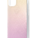 Чехол-накладка для iPhone 12 mini (5.4) Guess PC/TPU 4G in 3D raised Hard, Gradient Pink (GUHCP12S3D4GGPG)