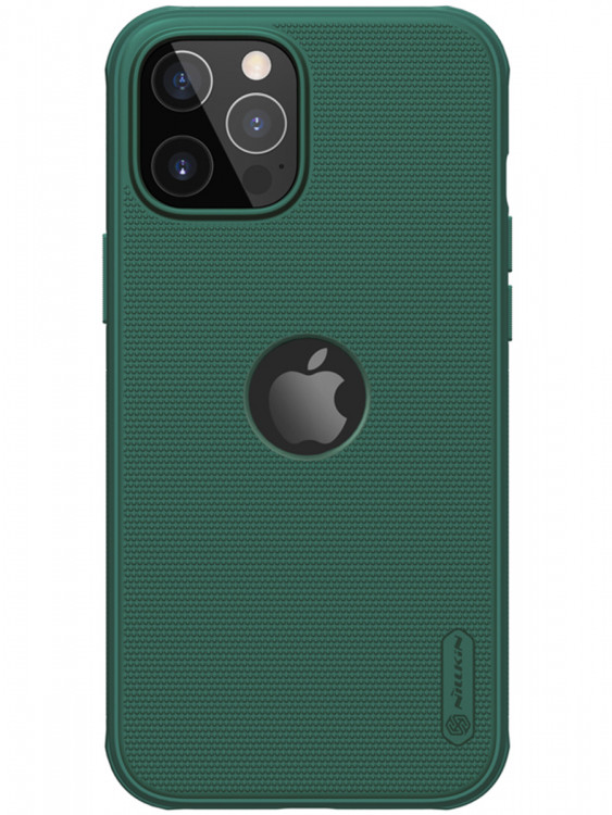 Чехол-накладка для iPhone 12 Pro Max (6.7) Nillkin Frost Shield Pro (logo hole) PC/TPU Green (6902048207257)