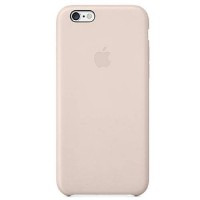 Чехол в стиле Apple Case для iPhone 6/6S с логотипом (бежевый)