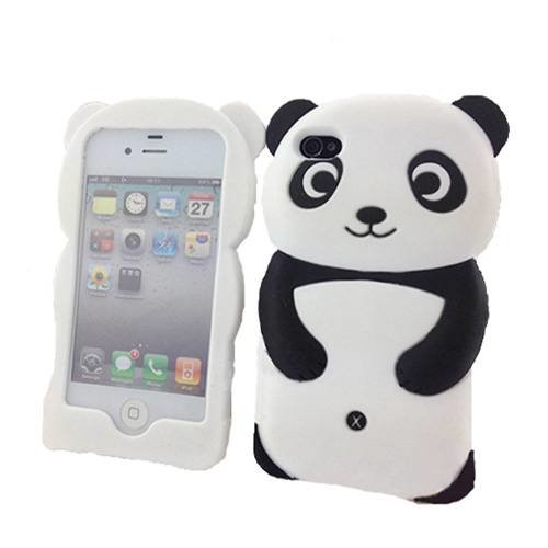 Объемный 3D чехол в форме панды для iPhone 6 / 6S Panda style