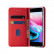 Кожаный чехол книжка для iPhone 8 / 7 / SE 2020 CaseMe Business Style с подставкой и кармашком для карт (Red)
