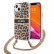 Чехол для iPhone 13 mini Guess PC/TPU Leopard Hard + Gold crossbody chain (GUHCP13SKBCLE)