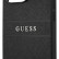 Чехол для iPhone 13 Pro Max Guess PU Saffiano with metal logo Hard Black (GUHCP13XPSASBBK)