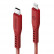 Кабель EnergEA FLOW USB-C to Lightning MFI C94 PD60W 3A Red 1.5 метра (CBL-FLCL-RED150M)