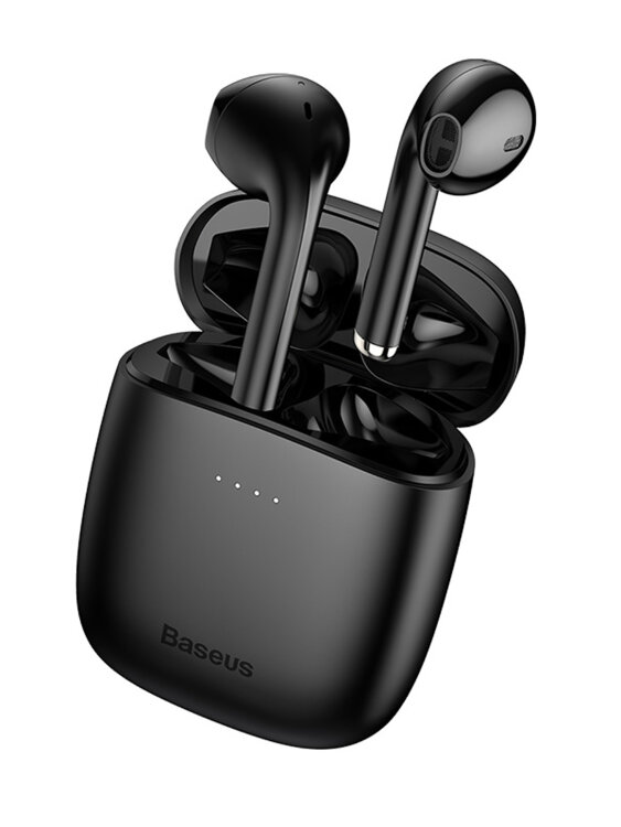 Наушники Baseus Encok True Wireless Earphones W04, Black (NGW04-01)