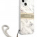 Чехол для iPhone 13 mini Guess PC/TPU Marble Hard + Nylon hand cord Grey (GUHCP13SKMABGR)