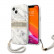 Чехол для iPhone 13 mini Guess PC/TPU Marble Hard + Nylon hand cord Grey (GUHCP13SKMABGR)