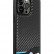 Чехол для iPhone 14 Pro BMW M-Collection PU Carbon with blue line Hard Black (BMHCP14L22NBCK)