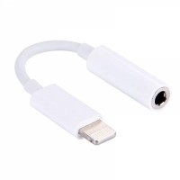 Переходник адаптер Apple с разъема 8 pin на наушники 3,5 мм для iPhone / iPad