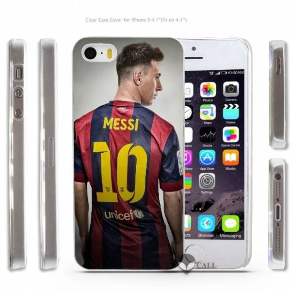 Чехол с Messi для iPhone SE / 5S / 5 Football Club Barcelona