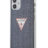 Чехол-накладка для iPhone 12 mini (5.4) Guess PC/TPU Denim Triangle logo, Dark blue (GUHCP12SPCUJULDB)