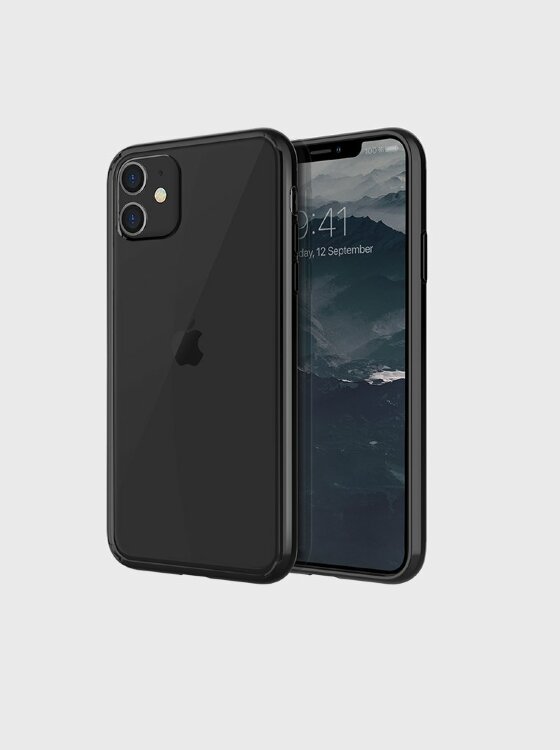 Чехол-накладка для iPhone 11 Uniq LifePro Xtreme Black (IP6.1HYB(2019)-LPRXBLK)