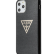 Чехол-накладка для iPhone 11 Pro Guess Triangle logo Hard TPU Glitter, black (GUHCN58SGTLBK)