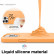 Чехол-накладка для iPhone 13 Pro Elago Soft silicone (Liquid) Orange (9ES13SC61PRO-OR)