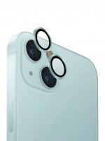 Защитное стекло для камеры iPhone 15/15 Plus Uniq OPTIX Camera Lens protector Aluminium Mint