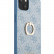 Чехол для iPhone 13 mini Guess PU 4G + Ring Hard Blue (GUHCP13S4GMRBL)
