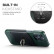 Кожаный чехол для iPhone 14 Pro Fierre Shann Oil Wax Genuine Leather с кольцом (Black)